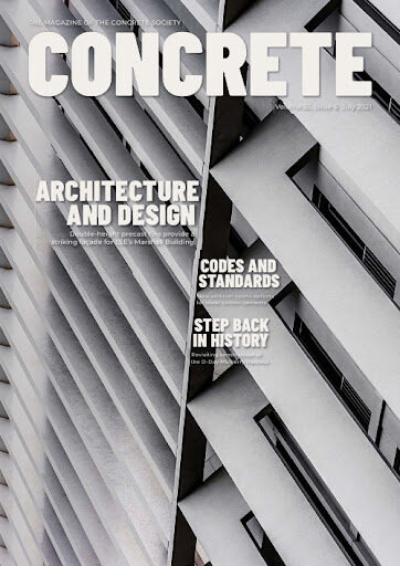 Beta Design Consultants strengthening innovation using HPC features in the “Concrete” magazine.