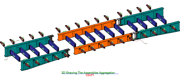 Figure 2: Conceptual Structural Design of the Bridge