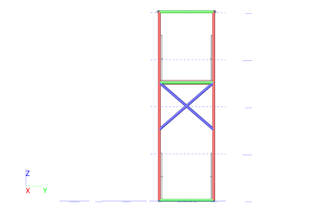 Figure 2: Section of Footbridge