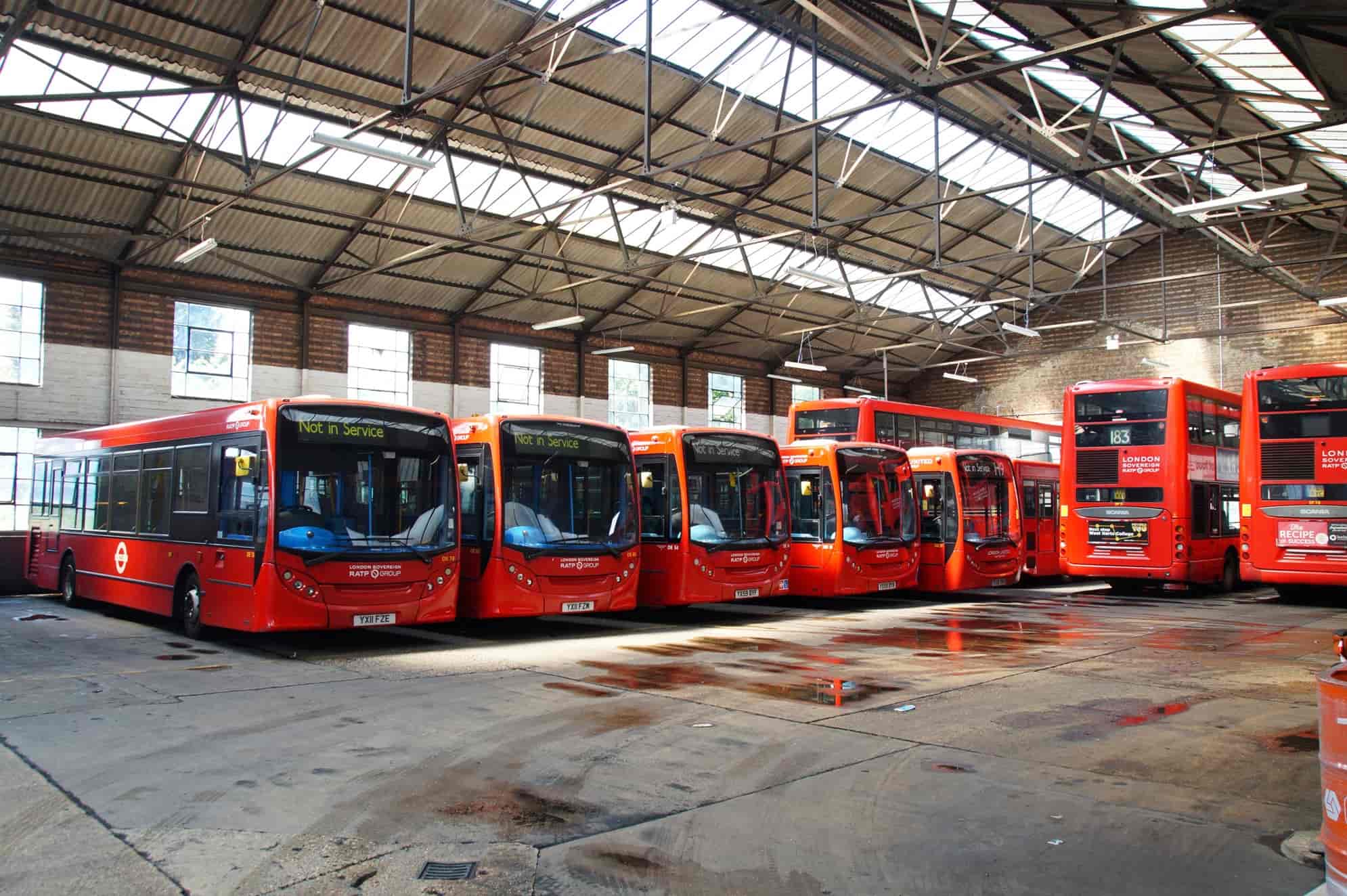 Harrow Bus Depot EV Infrastructure Electrification Cable Containment Structural Roof Assessment Energy Transition