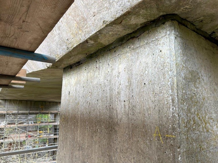 A465 Bridge Inspection Principal Inspection Assessment Concrete Testing Corrosion Assessment Hinge Inspection NDT