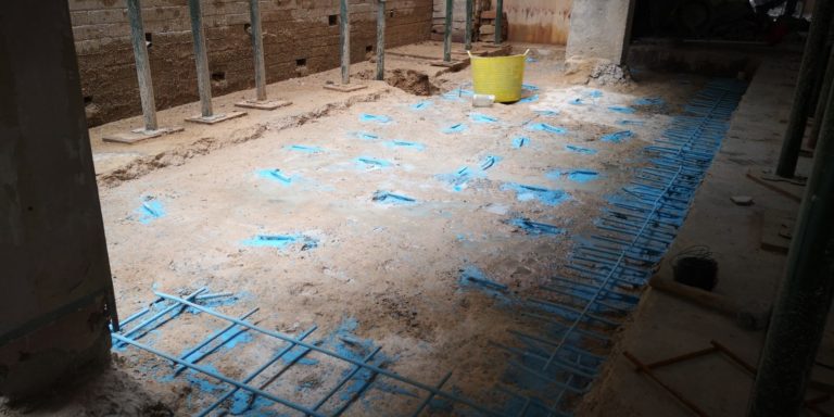 Stanmore House Ground Beam structural Strengthening FRP Fibre Reinforced Polymer Concrete London HPC