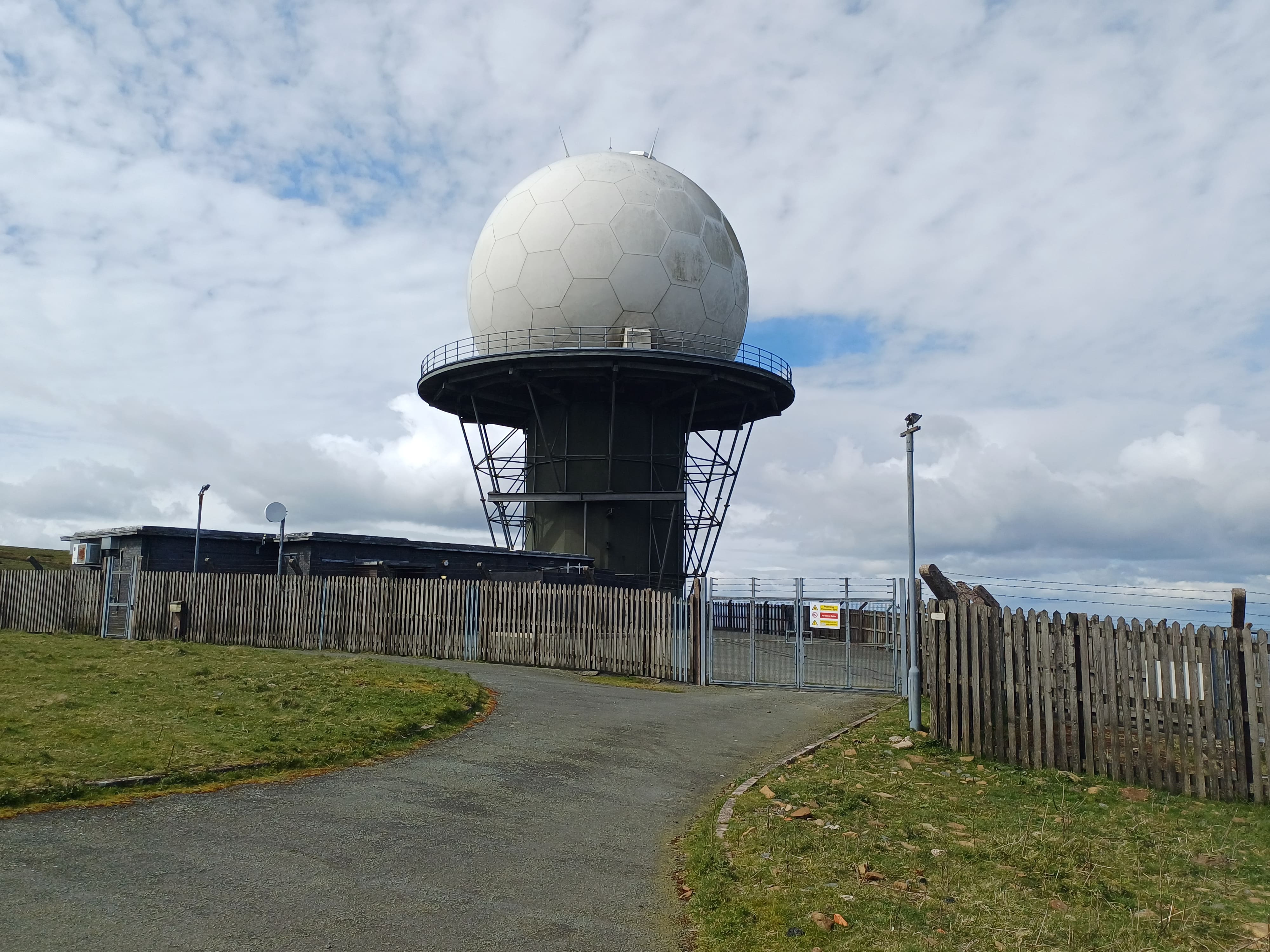 Clee Hill NATS Radar Tower