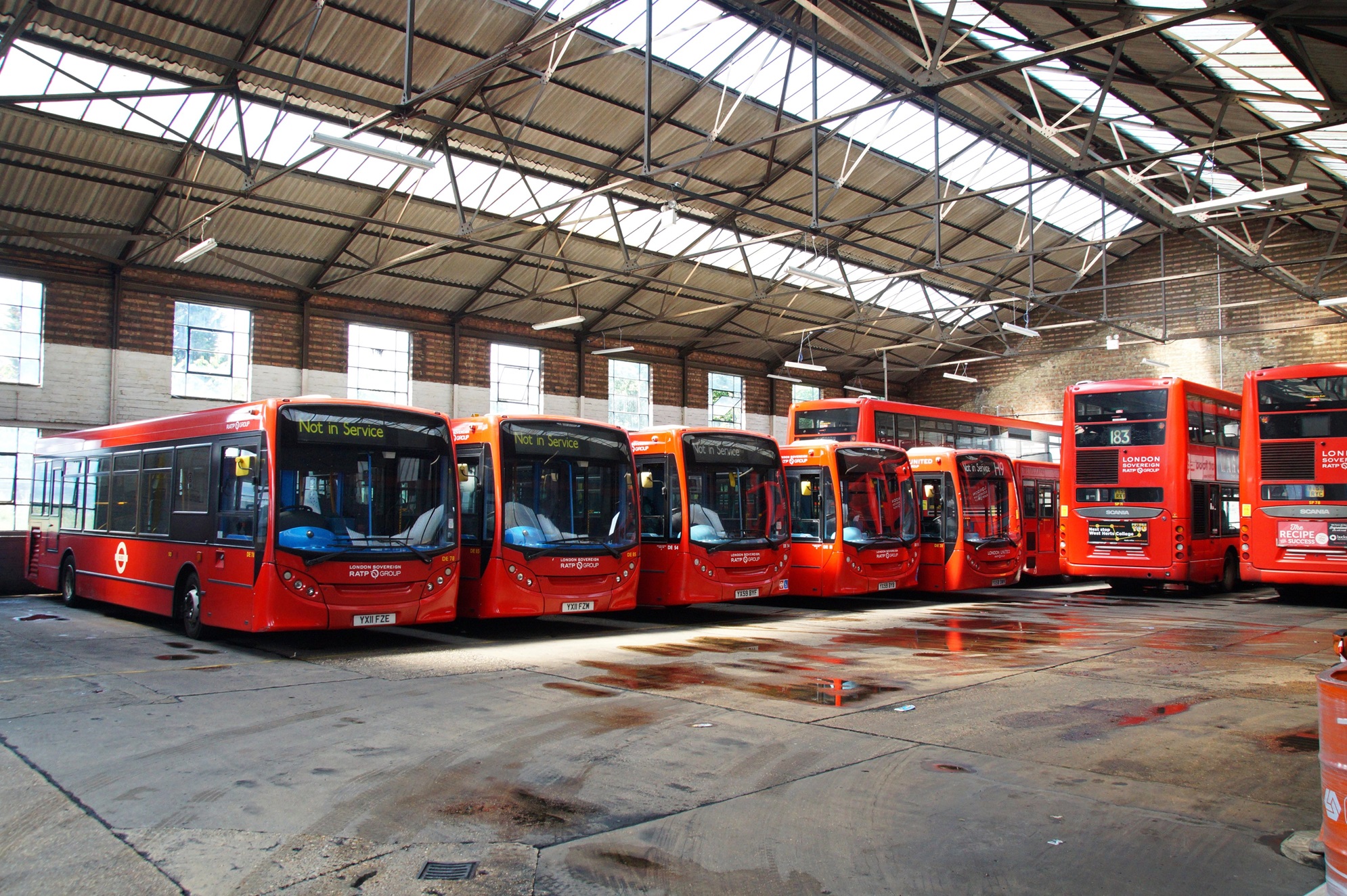 Bus Depot Electrification Harrow